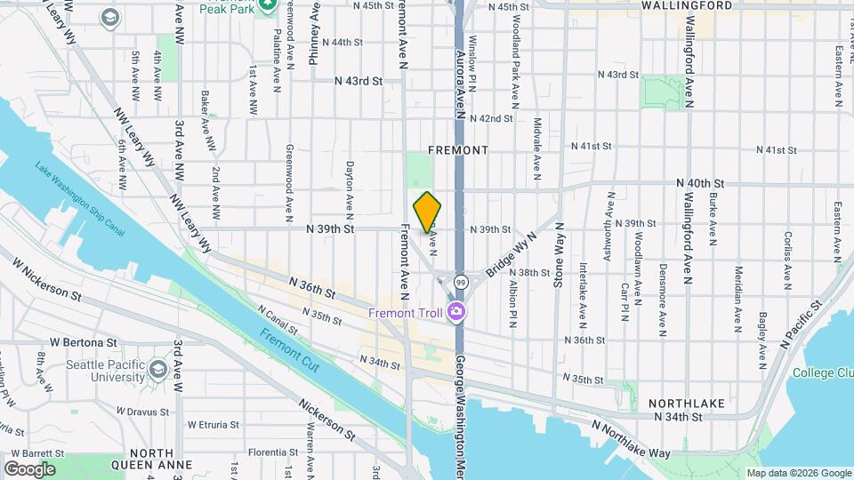 3837 Linden Ave N Map and Location Details