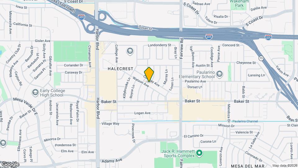 1298 Watson Ave Map and Location Details