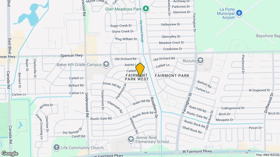 10114 Belfast Rd Mapa y Detalles de la Ubicación