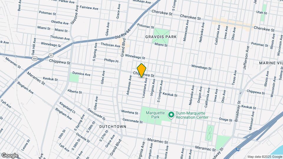 3417 Dunnica Ave Mapa y Detalles de la Ubicación