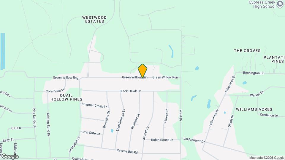 27644 Green Willow Run Map and Location Details