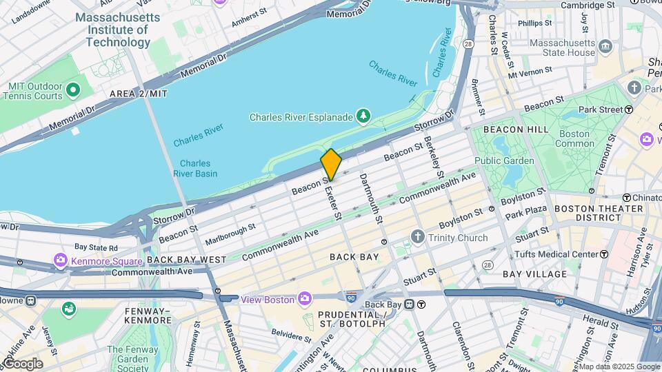 295 Beacon St Map and Location Details