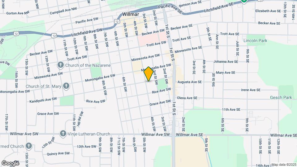 805 4th St SW Map and Location Details