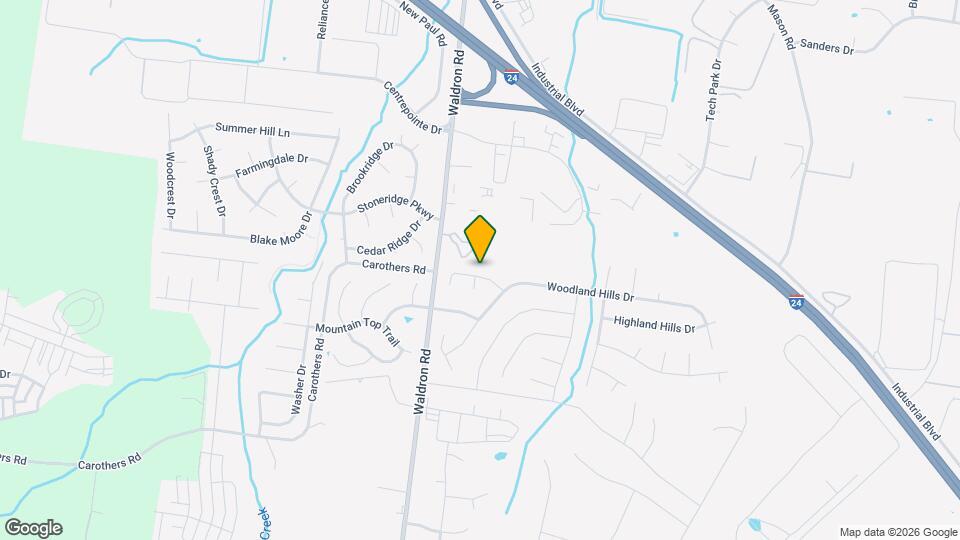 210 Rollingwood Ct Map and Location Details