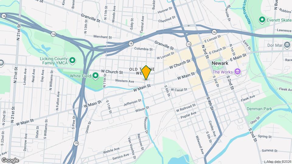 8 N 8th St, Unit 1 Map and Location Details