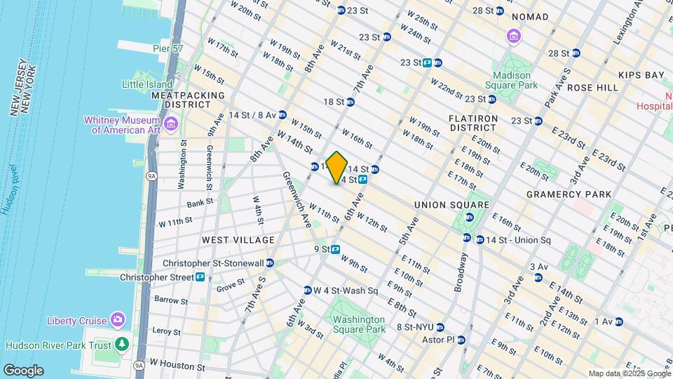 126 W 13th St Map and Location Details