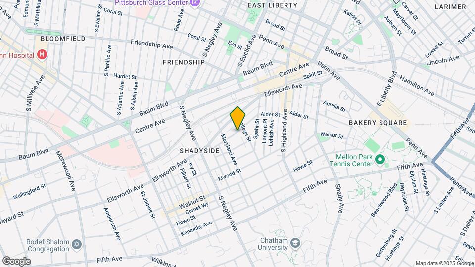 5830 Alder St Mapa y Detalles de la Ubicación