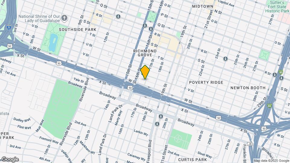 2220 17th St, Unit 2220 Map and Location Details