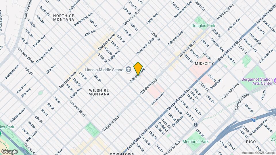 1508-1510 California Ave Map and Location Details