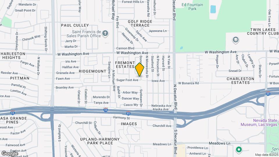 5112 Sugar Foot Ave Map and Location Details