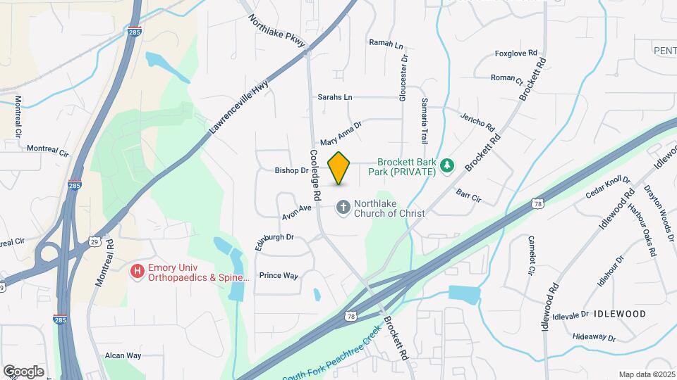 3745 Bailey Rd Map and Location Details