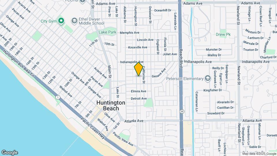 620 Huntington St Map and Location Details