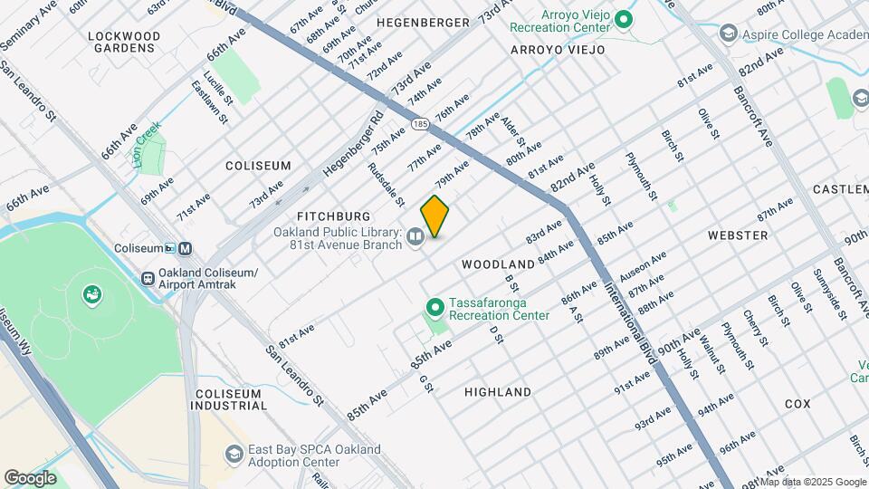 1079 81st Ave Map and Location Details