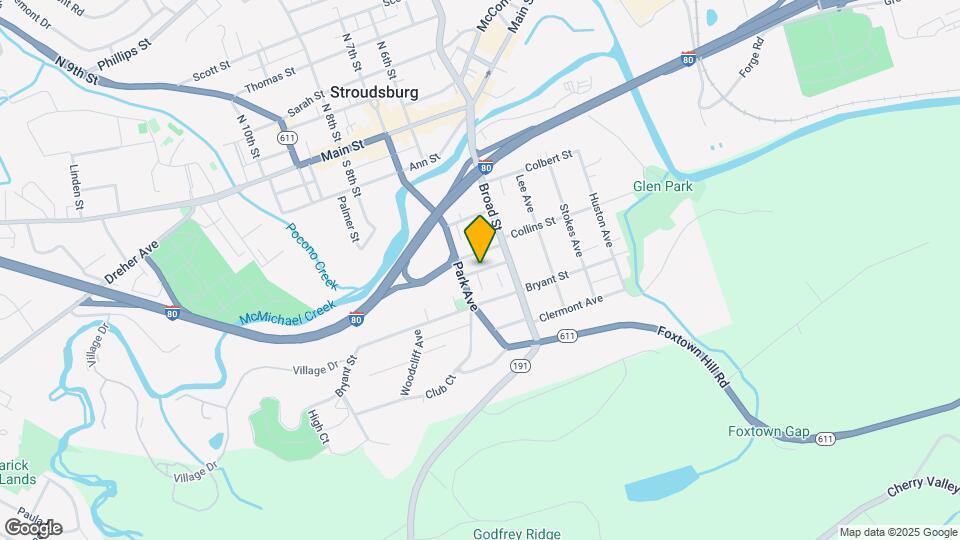 614 Robeson St Mapa y Detalles de la Ubicación