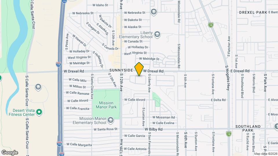 5746 S King Salmon Ct Map and Location Details