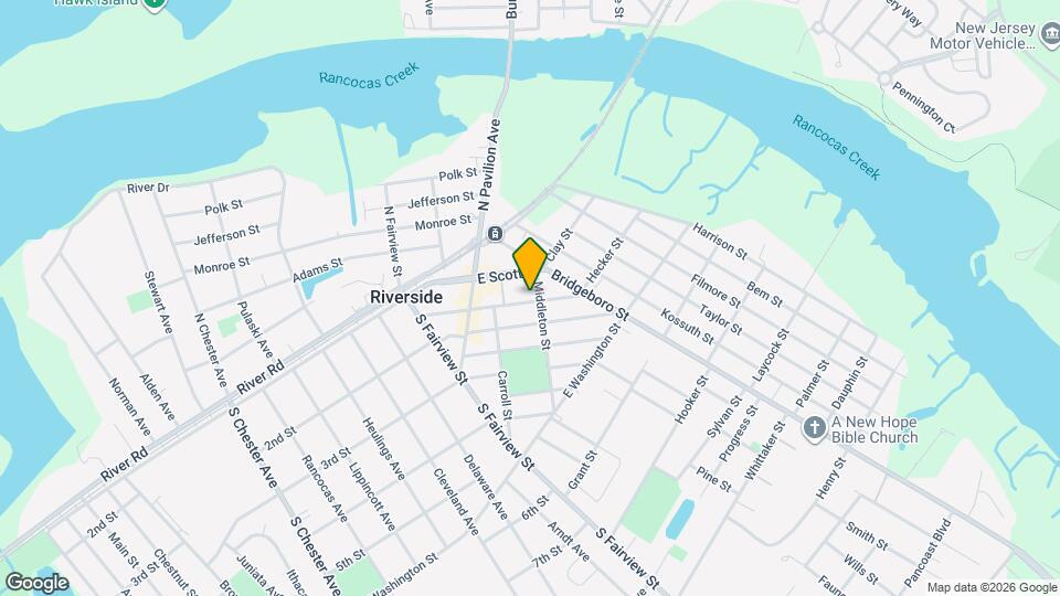 53 E Hancock St Map and Location Details