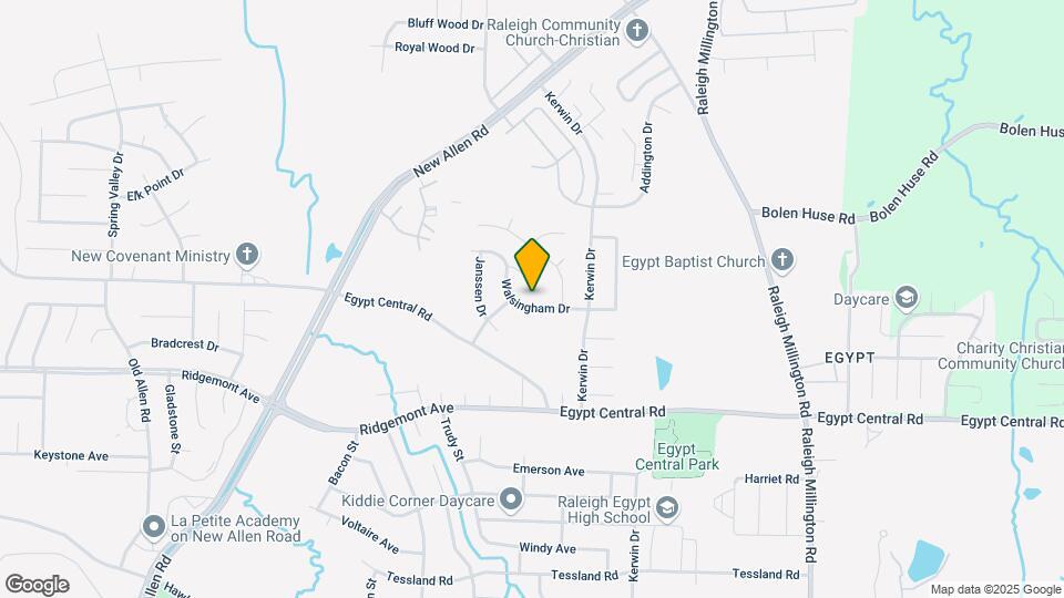 3804 Walsingham Dr Map and Location Details