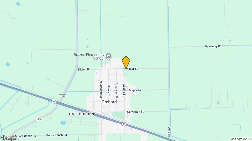 536 Sabine St Map and Location Details