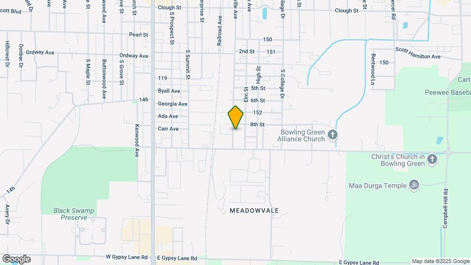 733 Manville Ave Mapa y Detalles de la Ubicación