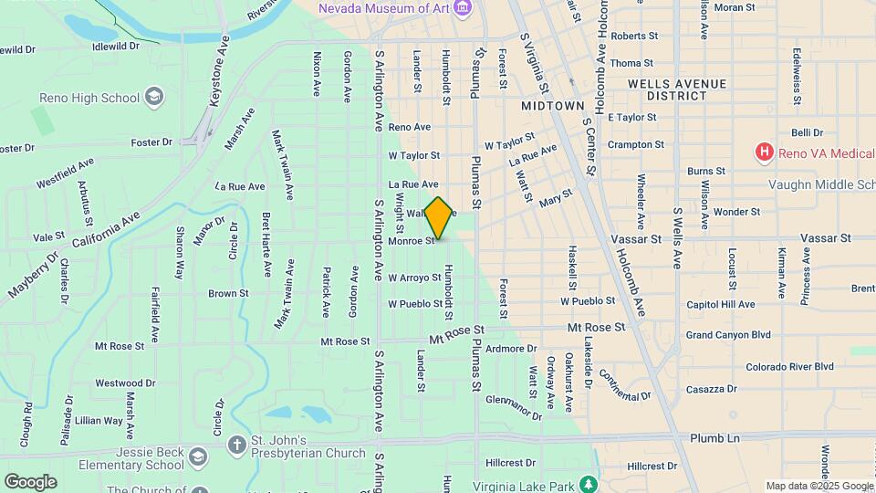 540 Monroe St Map and Location Details