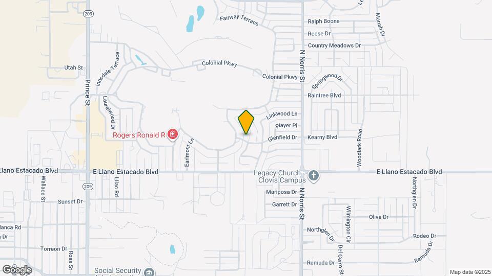 3600 Palmer Ct Mapa y Detalles de la Ubicación