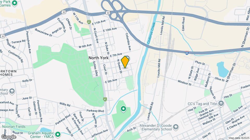 215217-217 Meade St Map and Location Details