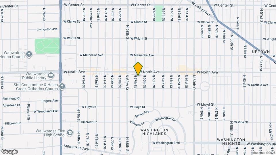 2254 N 67th St Map and Location Details