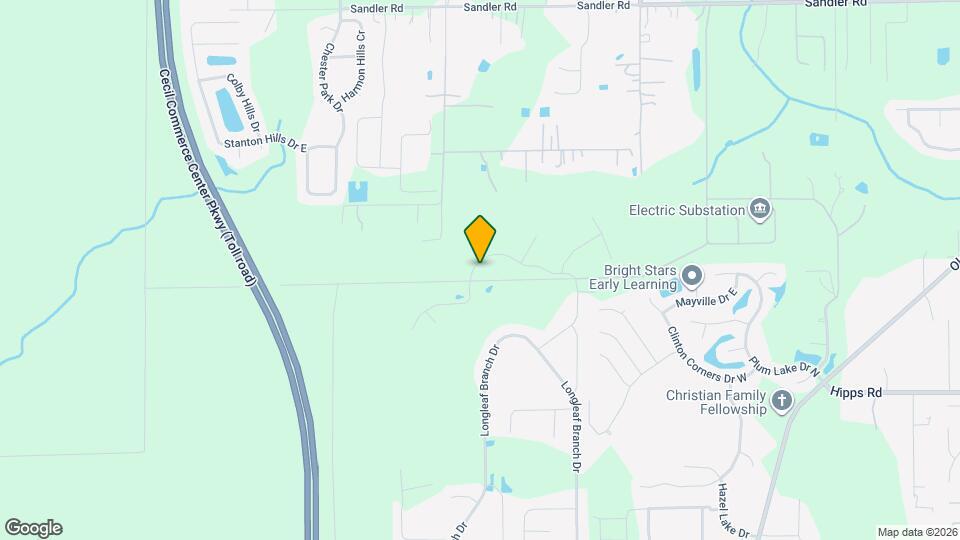 10226 Pavnes Creek Dr Map and Location Details