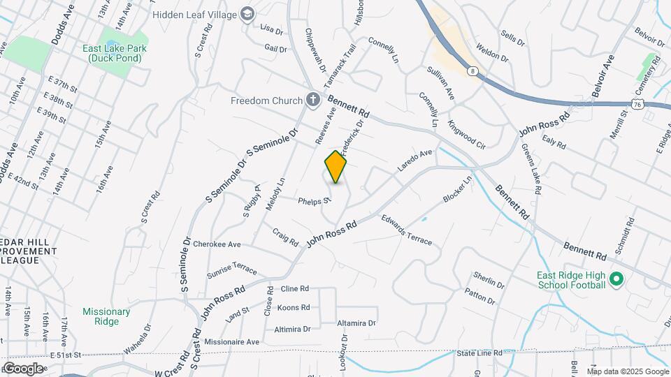 3636 Phelps St Map and Location Details