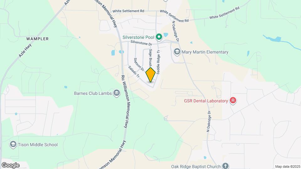 1637 Salado Tr Map and Location Details