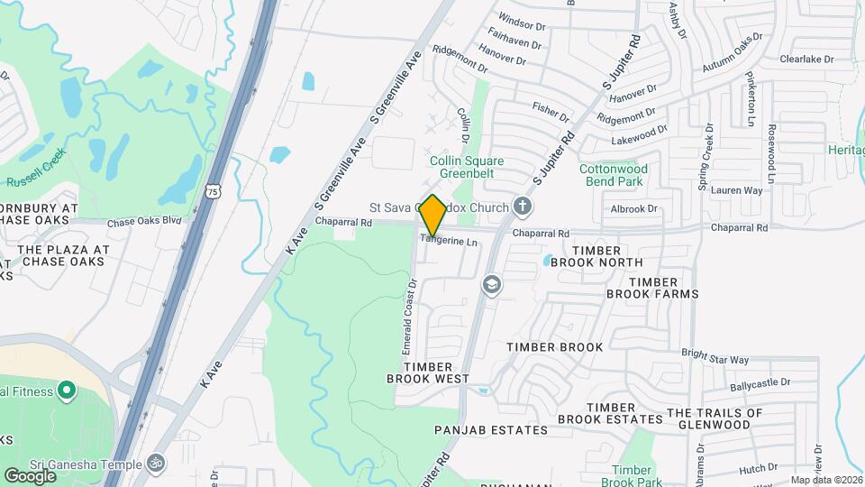 7220 Petersburg Dr Map and Location Details