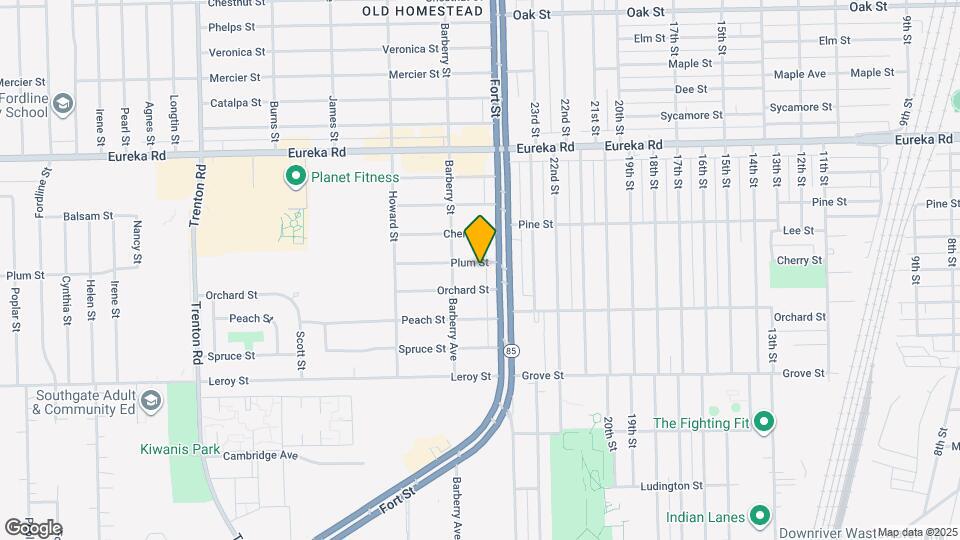 12811 Plum St Map and Location Details