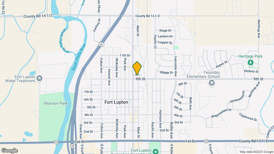 725 9th St Map and Location Details