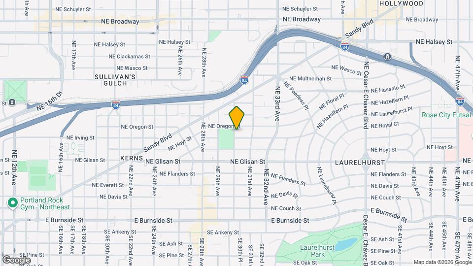 636 NE 30th Ave, Unit Apt B Map and Location Details