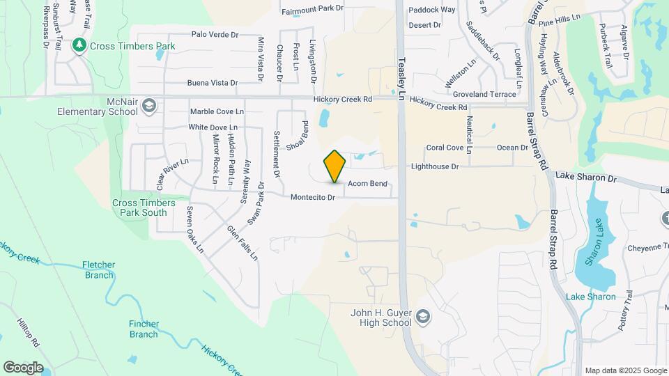 2216 Acorn Bend Map and Location Details