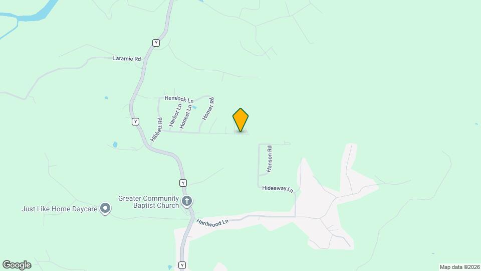 16529 Hunters Ridge Ln Mapa y Detalles de la Ubicación