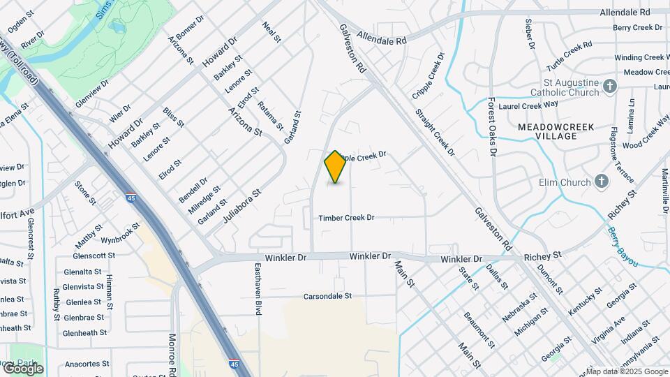 5709 Cripple Brook Ct Map and Location Details