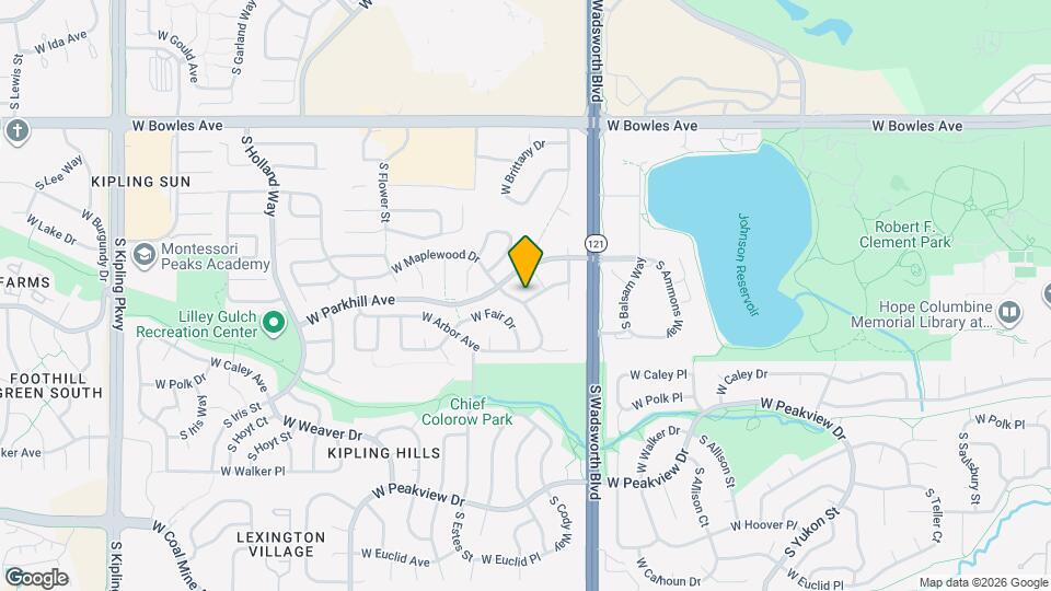 8589 W Fair Ave Map and Location Details