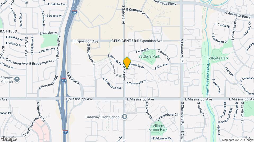 920 S Dawson Way Map and Location Details