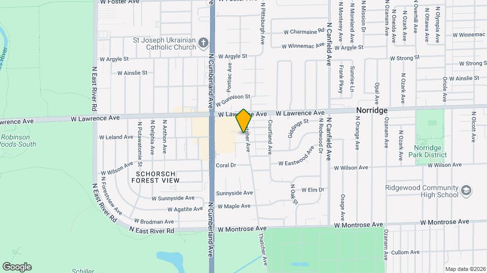 4716 Thatcher Ave Map and Location Details