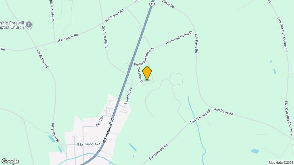 2722 Hatteras Dr Map and Location Details