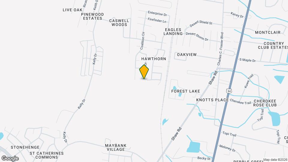 1719 Ashton Dr Map and Location Details