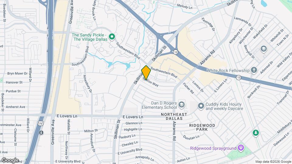 6128 Rincon Way Map and Location Details