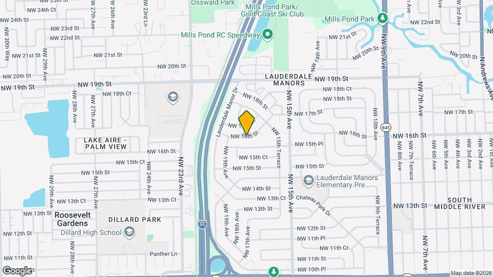 1636 NW 16th St Map and Location Details