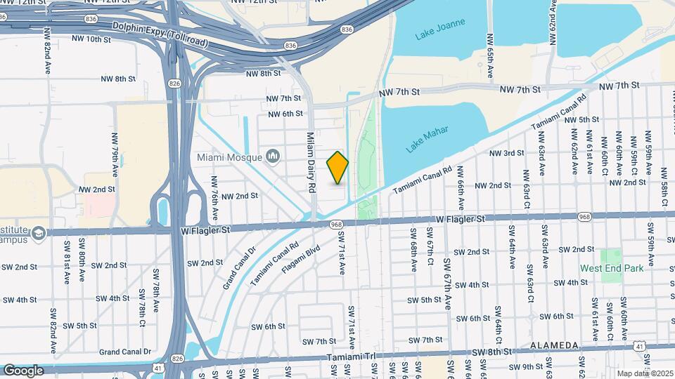 204 NW 71st Ave Map and Location Details