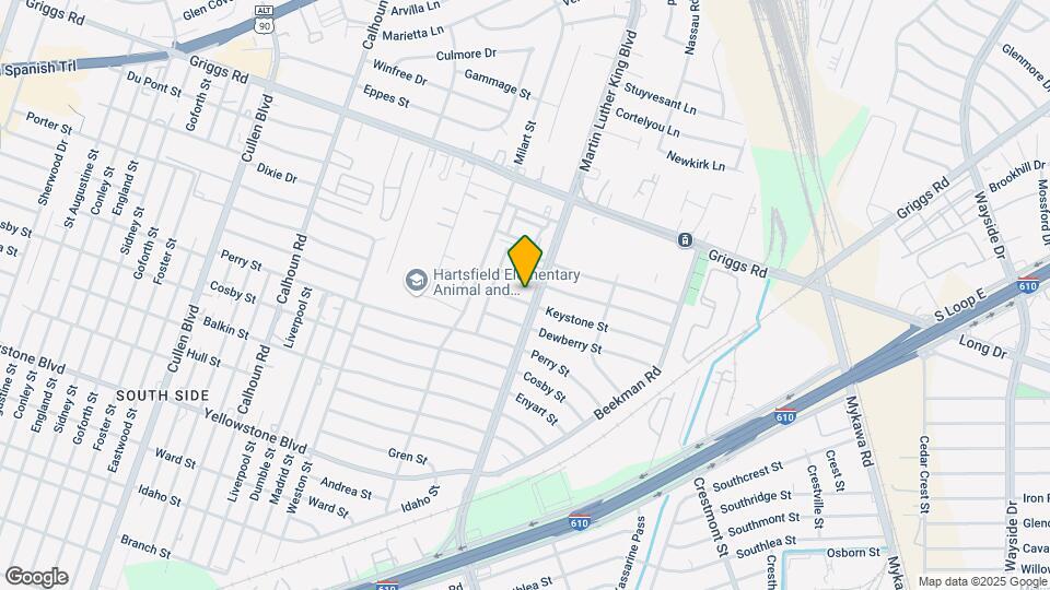 5127 Keystone St Map and Location Details