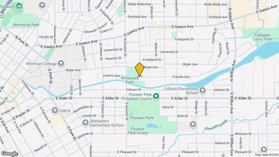 950 Francis Ave Map and Location Details