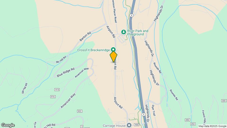 1705 Airport Rd Map and Location Details