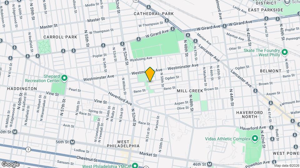 5061 Parrish St Map and Location Details