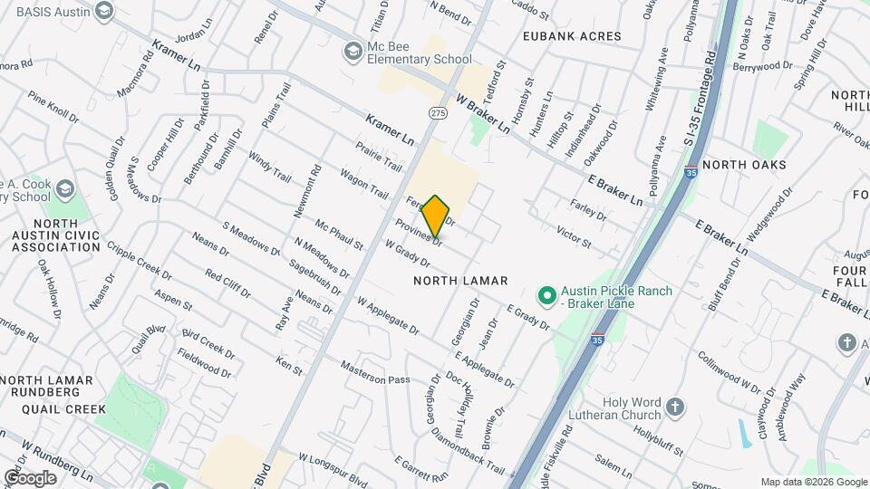 503 Provines Dr Map and Location Details